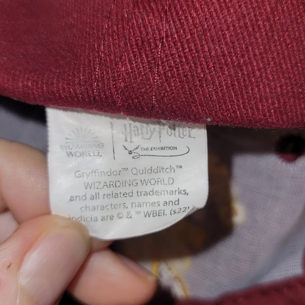 Gryffindor Quidditch Maroon Cap